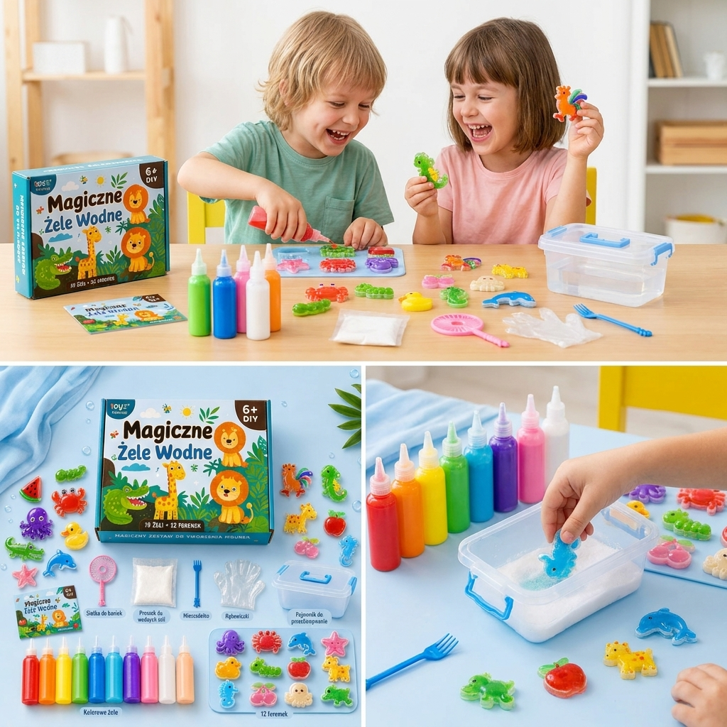 AquaGel Kids™ - Magiczne Żele Wodne
