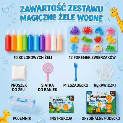 AquaGel Kids™ - Magiczne Żele Wodne