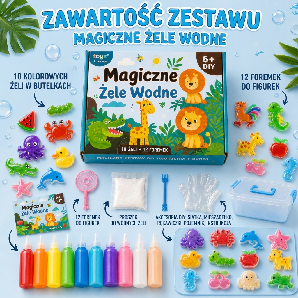 AquaGel Kids™ - Magiczne Żele Wodne